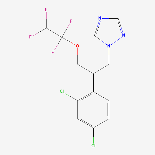 TETRACONAZOLE (CAS: 112281-77-3) - Chemical Structure and Molecular Formula 