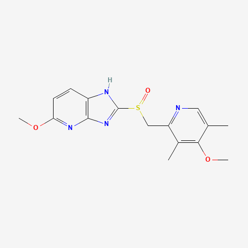 Tenatoprazole (CAS: 113712-98-4) - Chemical Structure and Molecular Formula 