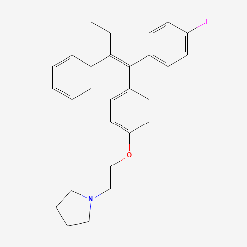 IDOXIFENE (CAS: 116057-75-1) - Chemical Structure and Molecular Formula 