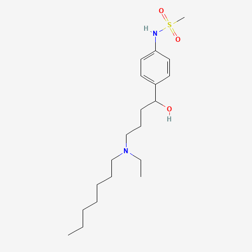 IBUTILIDE (CAS: 122647-31-8) - Chemical Structure and Molecular Formula 