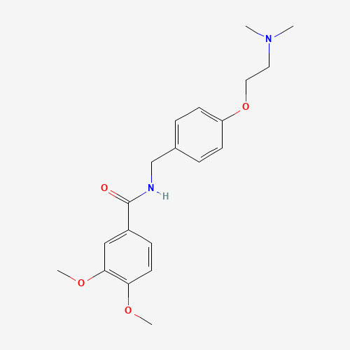 Itopride (CAS: 122898-67-3) - Chemical Structure and Molecular Formula 