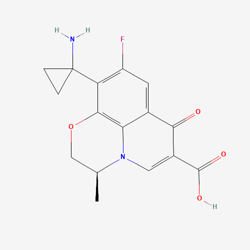 Pazufloxacin (CAS: 127045-41-4) - Chemical Structure and Molecular Formula 