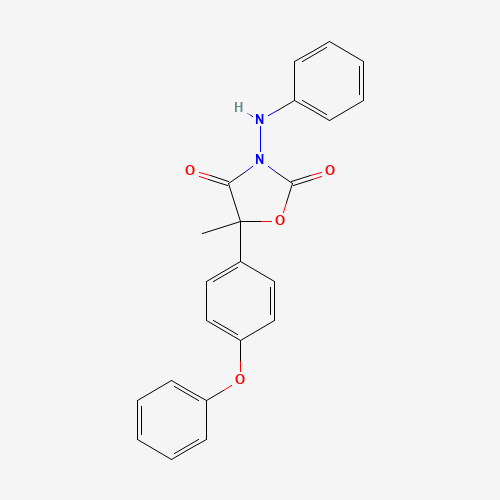 Famoxadone (CAS: 131807-57-3) - Chemical Structure and Molecular Formula 