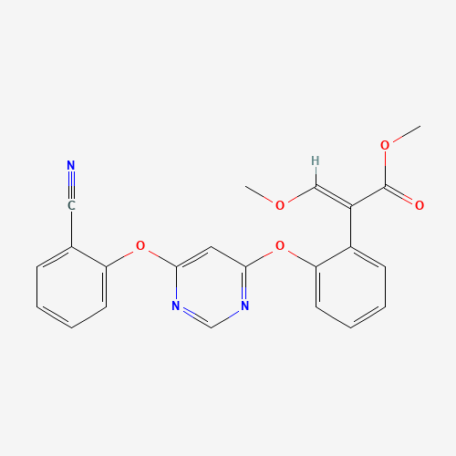 Azoxystrobin (CAS: 131860-33-8) - Chemical Structure and Molecular Formula 