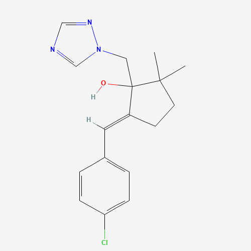 TRITICONAZOLE (CAS: 131983-72-7) - Chemical Structure and Molecular Formula 