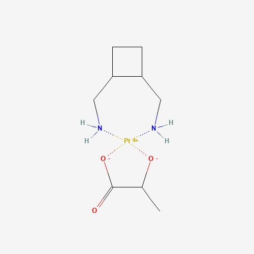 LOBAPLATIN (CAS: 135558-11-1) - Chemical Structure and Molecular Formula 