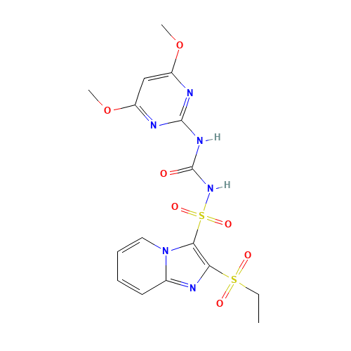 Sulfosulfuron (CAS: 141776-32-1) - Chemical Structure and Molecular Formula 