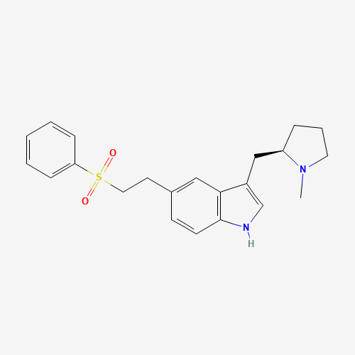 Eletriptan (CAS: 143322-58-1) - Chemical Structure and Molecular Formula 