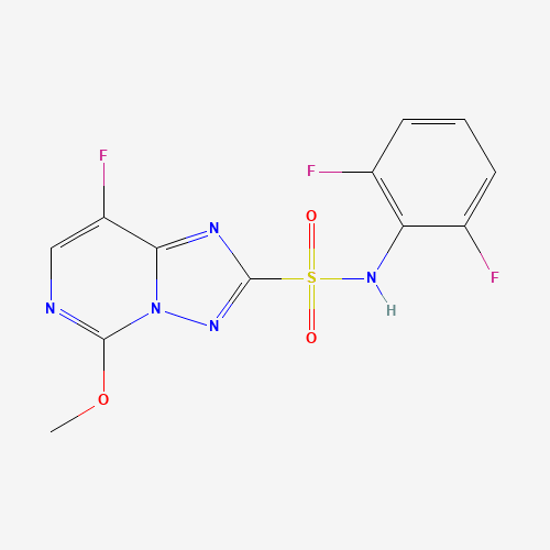 FLORASULAM (CAS: 145701-23-1) - Chemical Structure and Molecular Formula 