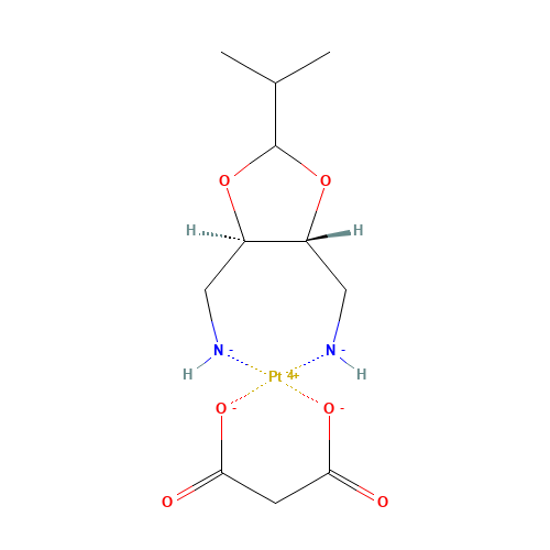 Eptaplatin (CAS: 146665-77-2) - Chemical Structure and Molecular Formula 