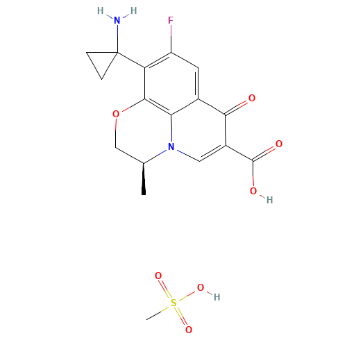 PAZUFLOXACIN MESILATE (CAS: 163680-77-1) - Related Chemical Product