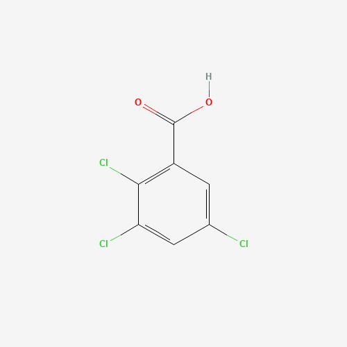 2,3,5-Trichlorobenzoic acid (CAS: 50-73-7) - Chemical Structure and Molecular Formula 