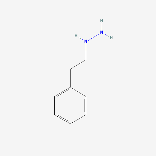 Phenelzine (CAS: 51-71-8) - Chemical Structure and Molecular Formula 