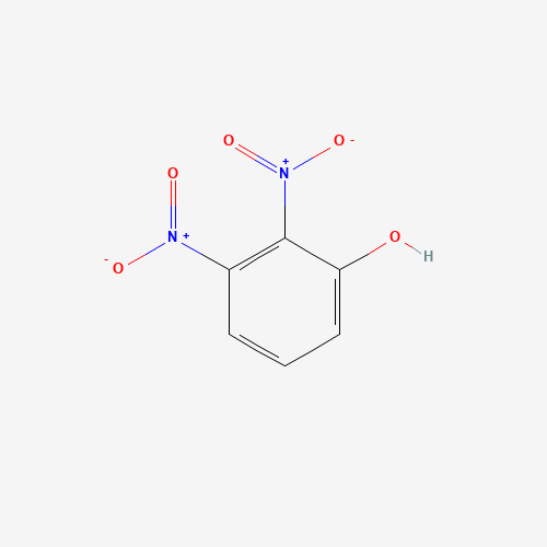 2,3-DINITROPHENOL (CAS: 66-56-8) - Chemical Structure and Molecular Formula 
