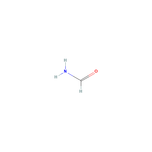 Formamide (CAS: 75-12-7) - Chemical Structure and Molecular Formula 
