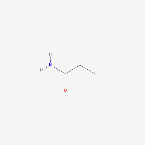 Propionamide (CAS: 79-05-0) - Chemical Structure and Molecular Formula 