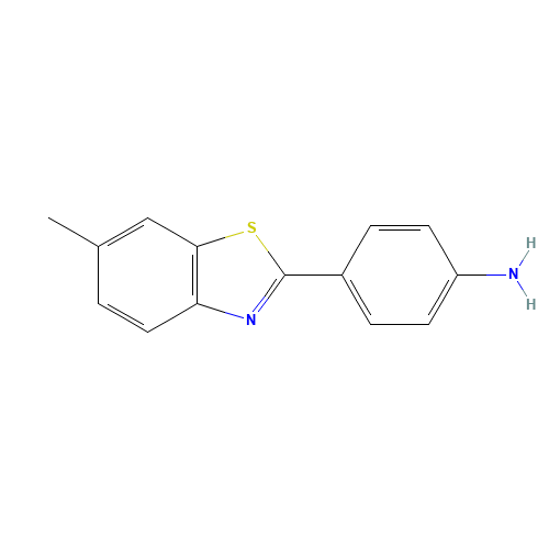 4-(6-Methyl-2-benzothiazolyl)benzeneamine (CAS: 92-36-4) - Related Chemical Product