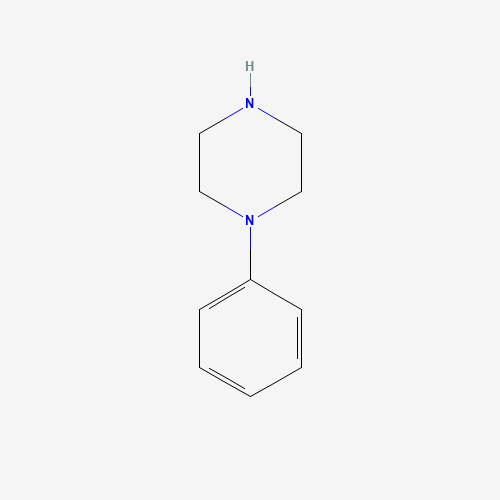 1-Phenylpiperazine (CAS: 92-54-6) - Chemical Structure and Molecular Formula 