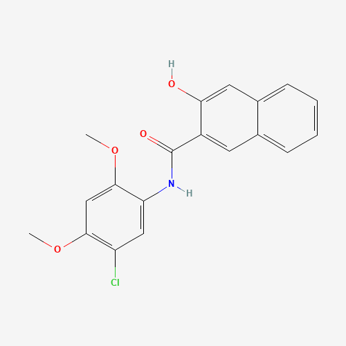 N-(2-Hydroxynaphthoyl)-2,4-dimethoxy-5-chloroanilide (CAS: 92-72-8) - Related Chemical Product
