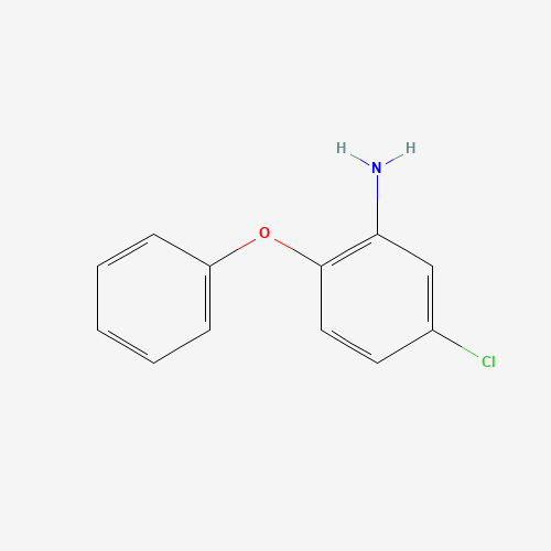 5-Chloro-2-phenoxyaniline (CAS: 93-67-4) - Chemical Structure and Molecular Formula 