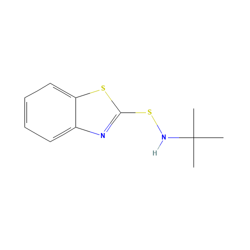 N-tert-Butyl-2-benzothiazolesulfenamide (CAS: 95-31-8) - Related Chemical Product