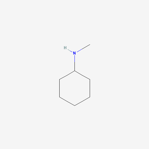 N-Methylcyclohexylamine (CAS: 100-60-7) - Chemical Structure and Molecular Formula 