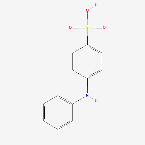 DIPHENYLAMINE SULFONIC ACID (CAS: 101-57-5) - Chemical Structure and Molecular Formula 