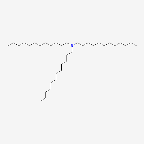 TRIDODECYLAMINE (CAS: 102-87-4) - Chemical Structure and Molecular Formula 