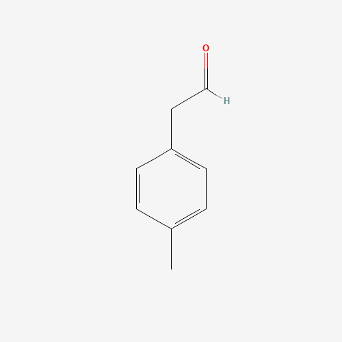 P-METHYLPHENYLACETALDEHYDE (CAS: 104-09-6) - Chemical Structure and Molecular Formula 
