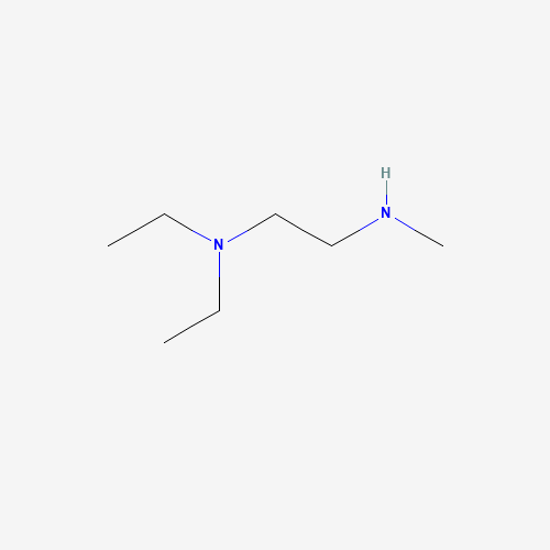 N,N-DIETHYL-N'-METHYLETHYLENEDIAMINE (CAS: 104-79-0) - Chemical Structure and Molecular Formula 