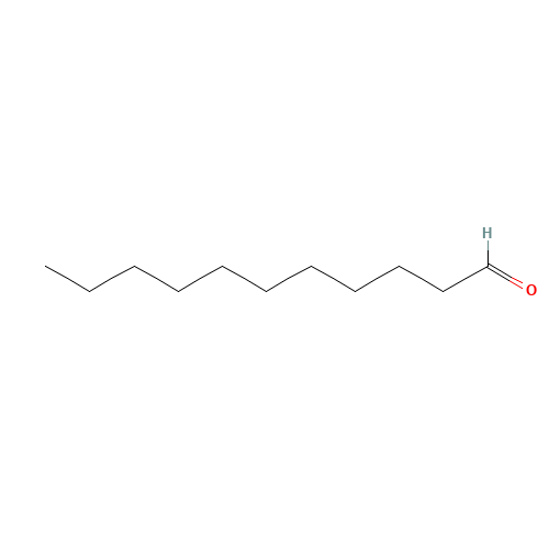 UNDECANAL (CAS: 112-44-7) - Chemical Structure and Molecular Formula 