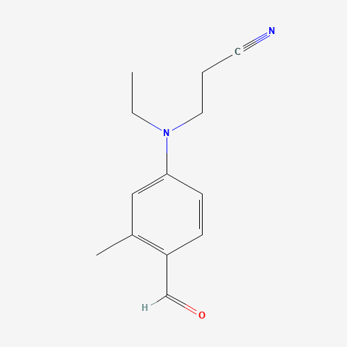 3-(Ethyl(4-formyl-3-methylphenyl)amino)propanenitrile (CAS: 119-97-1) - Related Chemical Product