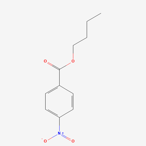 N-BUTYL 4-NITROBENZOATE (CAS: 120-48-9) - Chemical Structure and Molecular Formula 