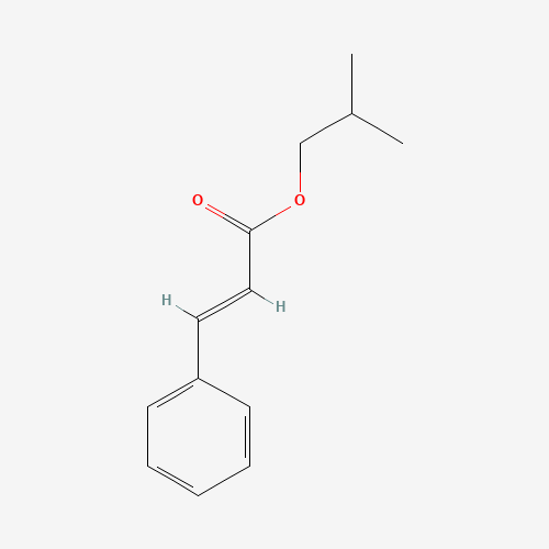 Isobutyl cinnamate (CAS: 122-67-8) - Chemical Structure and Molecular Formula 