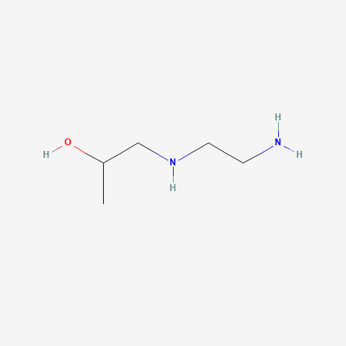 N-(2-HYDROXYPROPYL)ETHYLENEDIAMINE (CAS: 123-84-2) - Chemical Structure and Molecular Formula 