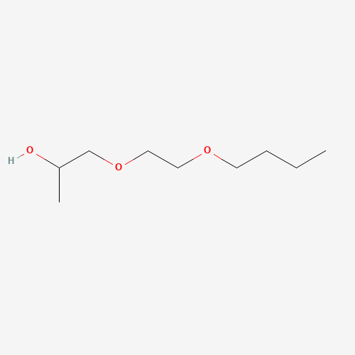 1-BUTOXYETHOXY-2-PROPANOL (CAS: 124-16-3) - Chemical Structure and Molecular Formula 