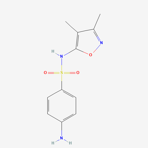 Sulfisoxazole (CAS: 127-69-5) - Chemical Structure and Molecular Formula 
