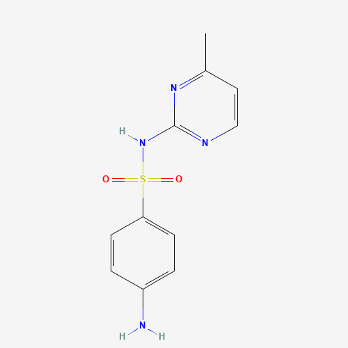Sulfamerazine (CAS: 127-79-7) - Chemical Structure and Molecular Formula 