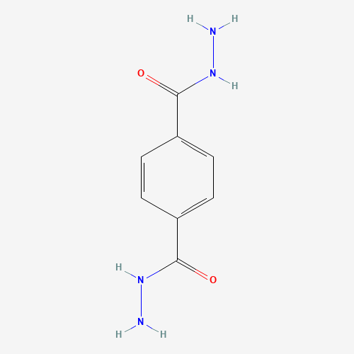 TEREPHTHALIC DIHYDRAZIDE (CAS: 136-64-1) - Chemical Structure and Molecular Formula 