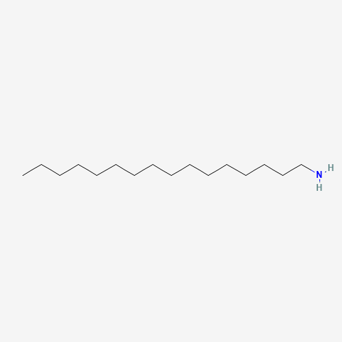 1-Hexadecylamine (CAS: 143-27-1) - Chemical Structure and Molecular Formula 