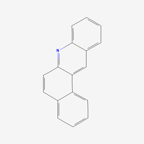 BENZO(A)ACRIDINE (CAS: 225-11-6) - Chemical Structure and Molecular Formula 