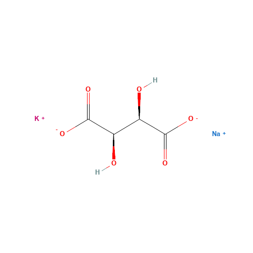 Potassium sodium tartrate (CAS: 304-59-6) - Related Chemical Product