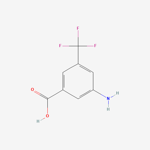 3-Amino-5-(trifluoromethyl)benzoic acid (CAS: 328-68-7) - Related Chemical Product