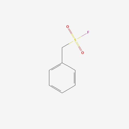 Phenylmethylsulfonyl fluoride (CAS: 329-98-6) - Chemical Structure and Molecular Formula 