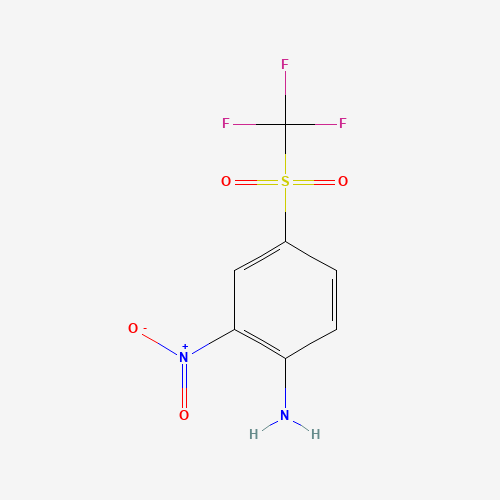 2-NITRO-4-(TRIFLUOROMETHYLSULFONYL)ANILINE (CAS: 400-23-7) - Related Chemical Product