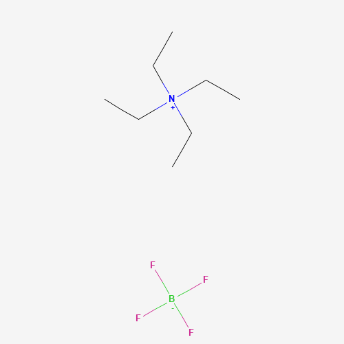 Tetraethylammonium tetrafluoroborate (CAS: 429-06-1) - Chemical Structure and Molecular Formula 