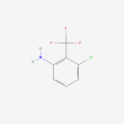 2-Amino-6-chlorobenzotrifluoride (CAS: 432-21-3) - Chemical Structure and Molecular Formula 