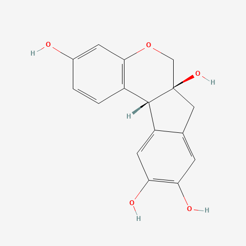 BRAZILIN (CAS: 474-07-7) - Chemical Structure and Molecular Formula 