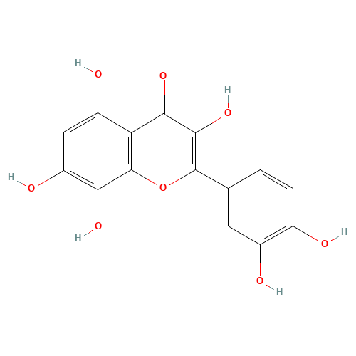 GOSSYPETIN (CAS: 489-35-0) - Chemical Structure and Molecular Formula 