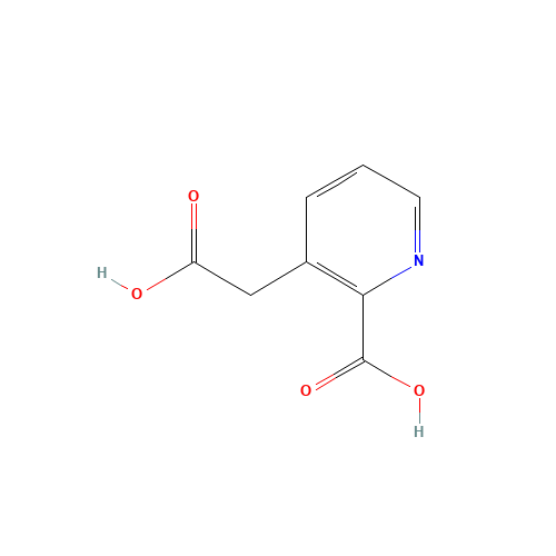 HOMOQUINOLINIC ACID (CAS: 490-75-5) - Chemical Structure and Molecular Formula 